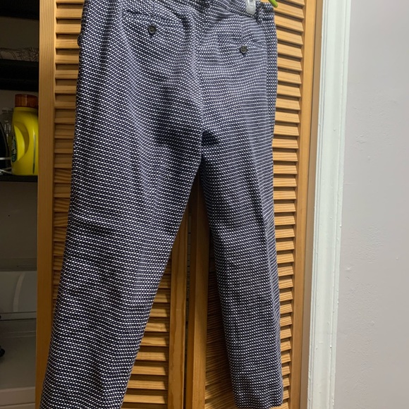 Blue/ white cotton pants - Picture 2 of 4